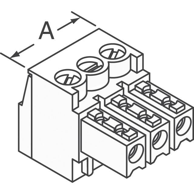284507-3 TE Connectivity AMP Connectors  Spine e prese di testa